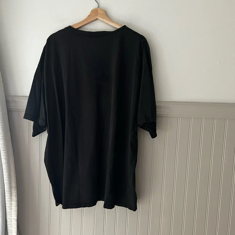 Vintage 90s Guess San Francisco XXL Cotton Black Graphic Tee for Men Shirt - Picture 4 of 4